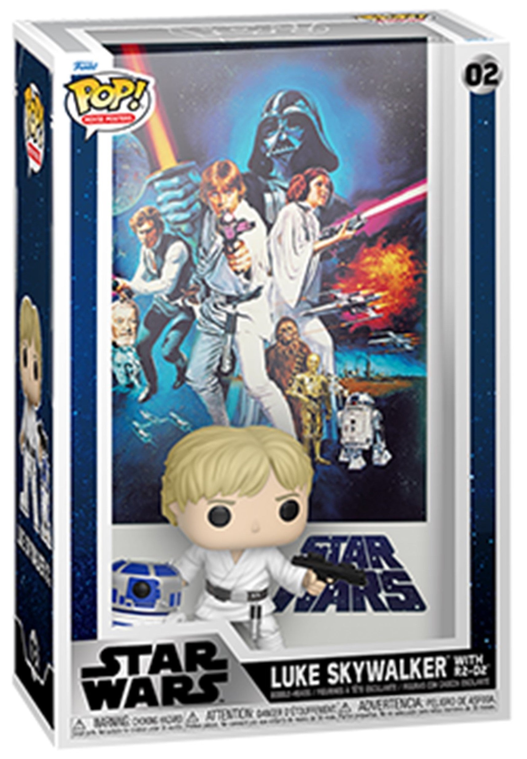 POP 02 Movie Posters Luke Skywalker With R2-D2