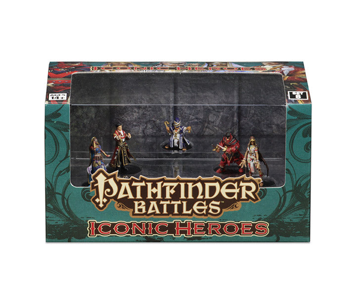 Pathfinder Battles: Iconic Heroes Set 8 Prepainted Plastic Figures - The Comic Warehouse