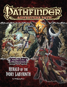 Pathfinder Adventure Path #77 WRATH OF THE RIGHTEOUS Book 5 : HERALD OF THE IVORY LABYRINTH - The Comic Warehouse