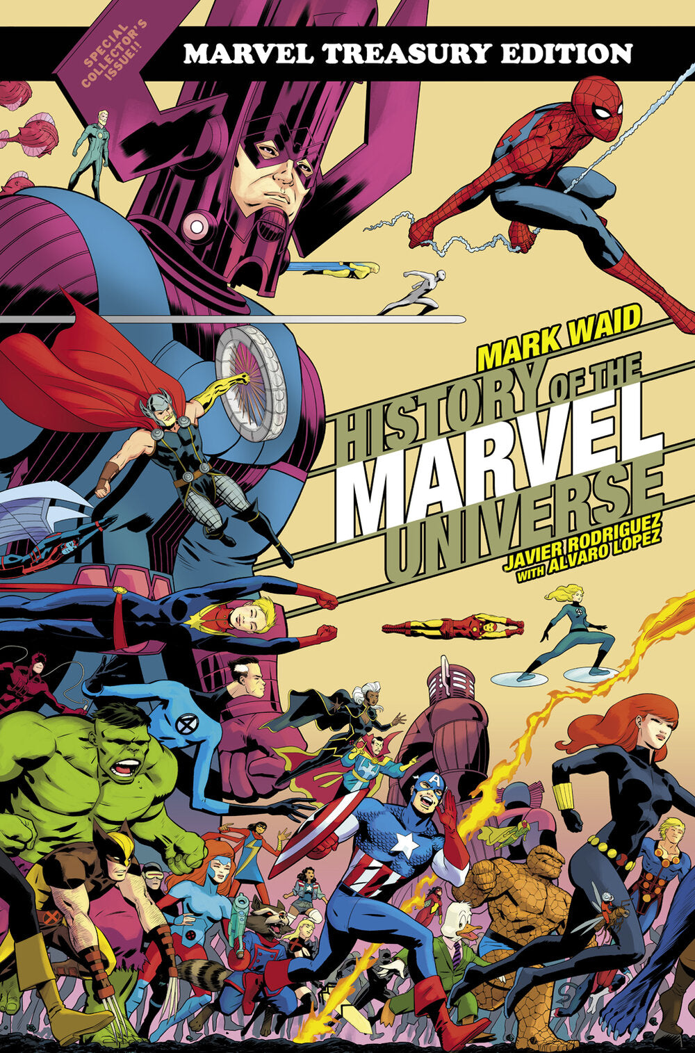 History of The Marvel Universe Treasury Edition - The Comic Warehouse