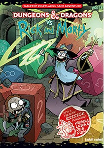 Dungeons & Dragons VS Rick And Morty - The Comic Warehouse