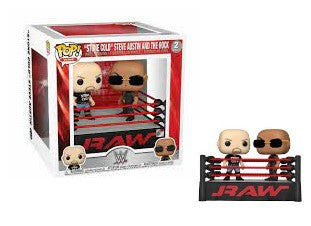 POP WWE 2 Pack "Stone Cold" Steve Austin And The Rock - The Comic Warehouse