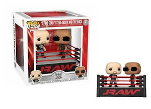 POP WWE 2 Pack "Stone Cold" Steve Austin And The Rock - The Comic Warehouse