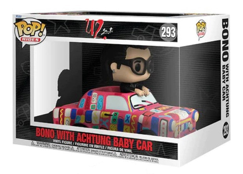 POP 293 Rides Bono With Achtung Baby Car