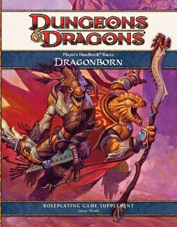 Dungeons & Dragons 4th Edition Player's Handbook Races Dragonborn - The Comic Warehouse