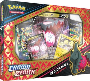 Pokemon Crown Zenith Regidrago V Collection Box