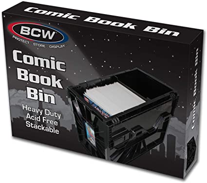 Short Comic Book Bin Plastic - The Comic Warehouse