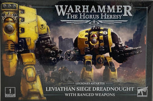 Warhammer The Horus Heresy Leviathan Siege Dreadnought With Ranged Weapons