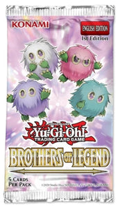 Yu-Gi-Oh! Brothers Of Legend Booster Pack - The Comic Warehouse
