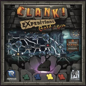 Clank! Expeditions : Gold And Silk A Deck-Building Adventure Expansion - The Comic Warehouse