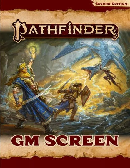 Pathfinder GM Screen Second Edition