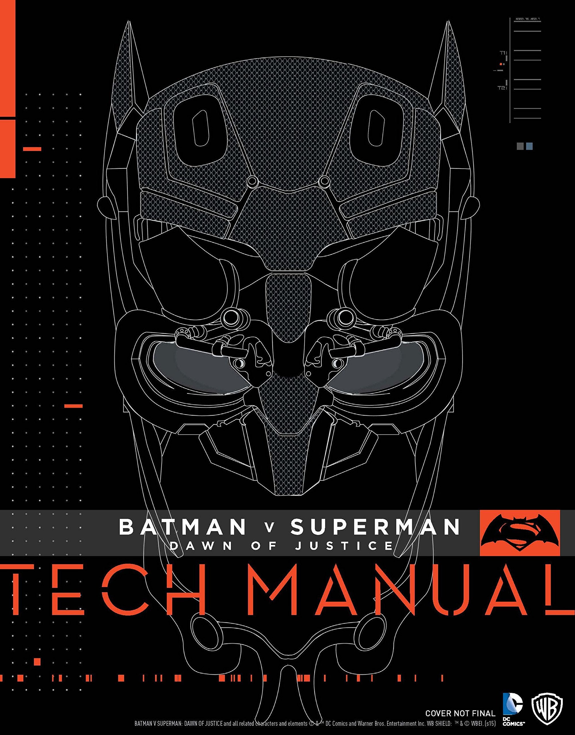 Batman V Superman Dawn of Justice Tech Manual - The Comic Warehouse