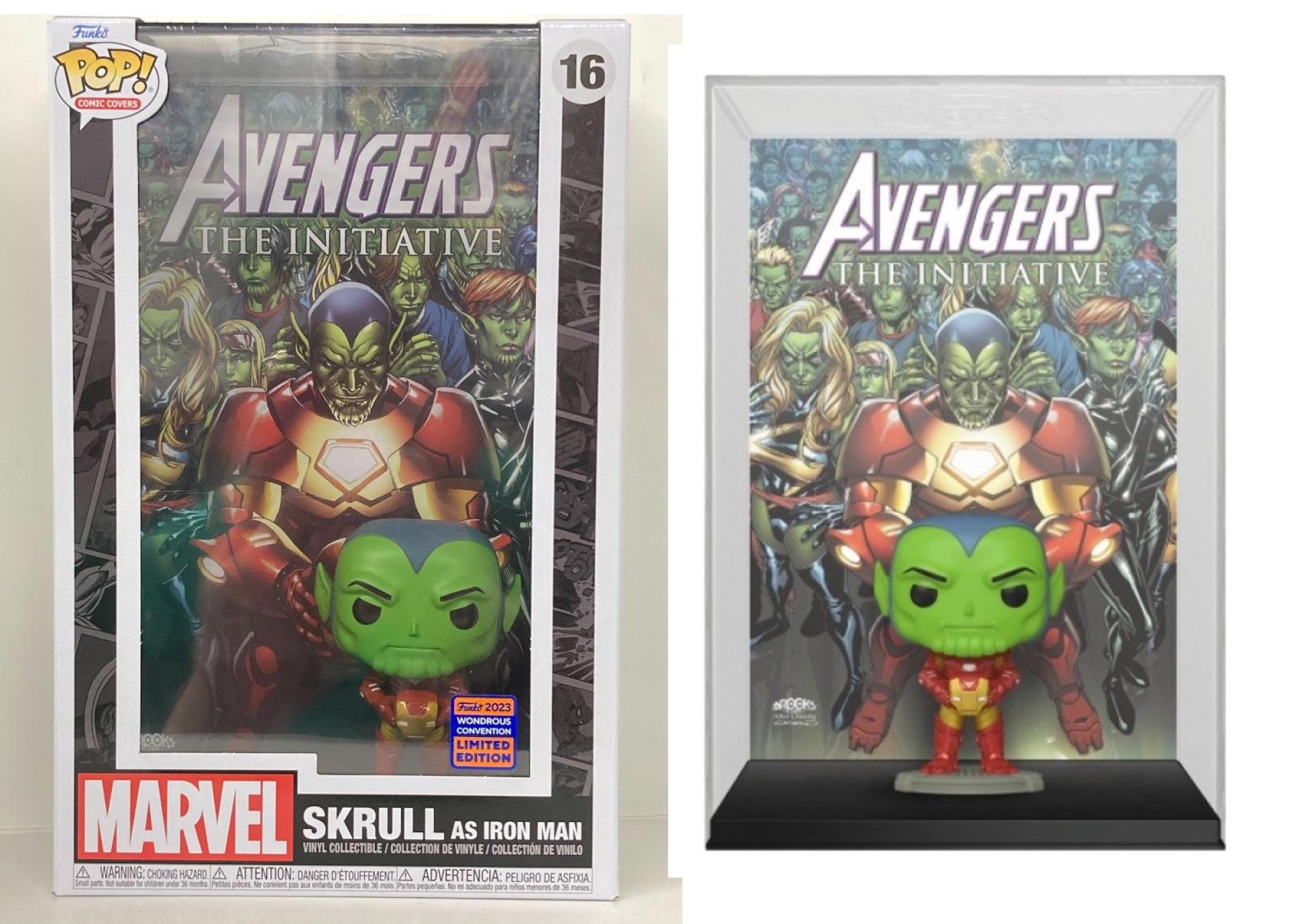 POP 16 Comic Covers Skrull As Iron Man