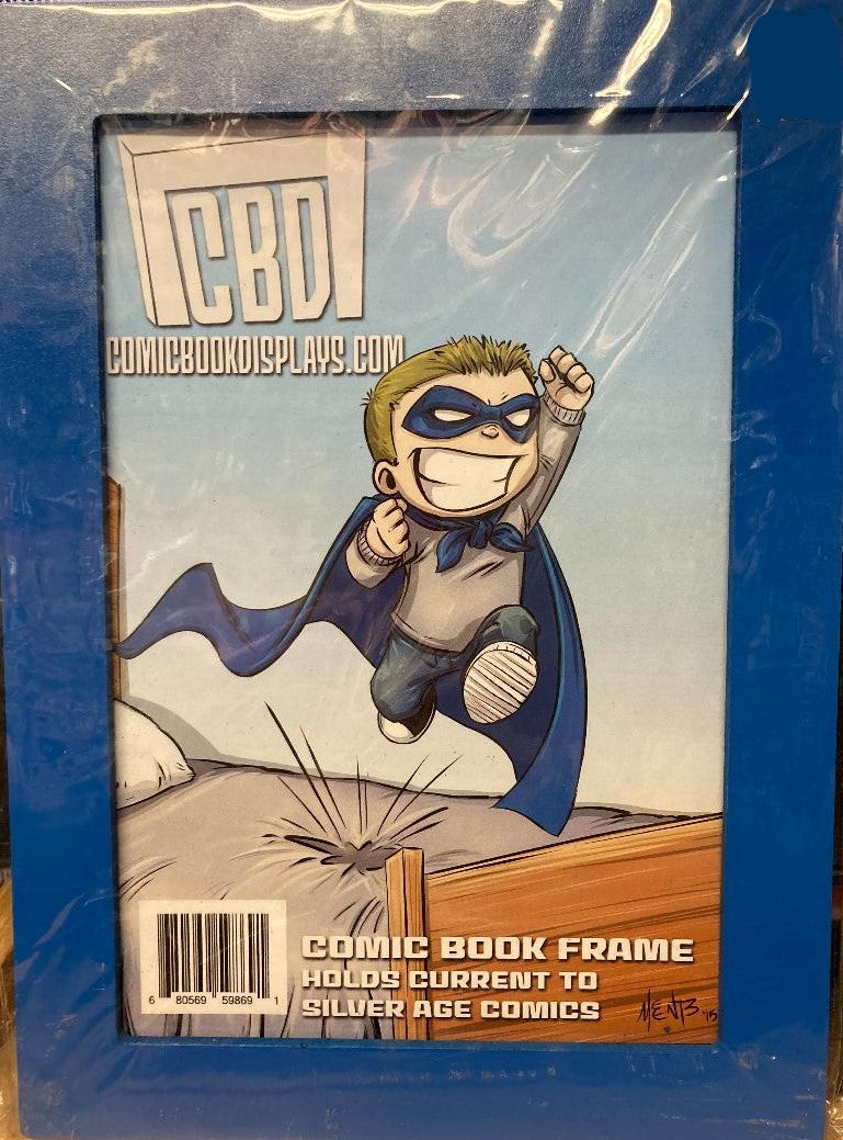 Comic Book Frame Blue - The Comic Warehouse