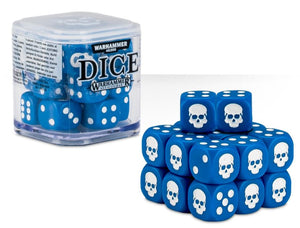 Warhammer 40K/Age Of Sigmar Dice Blue