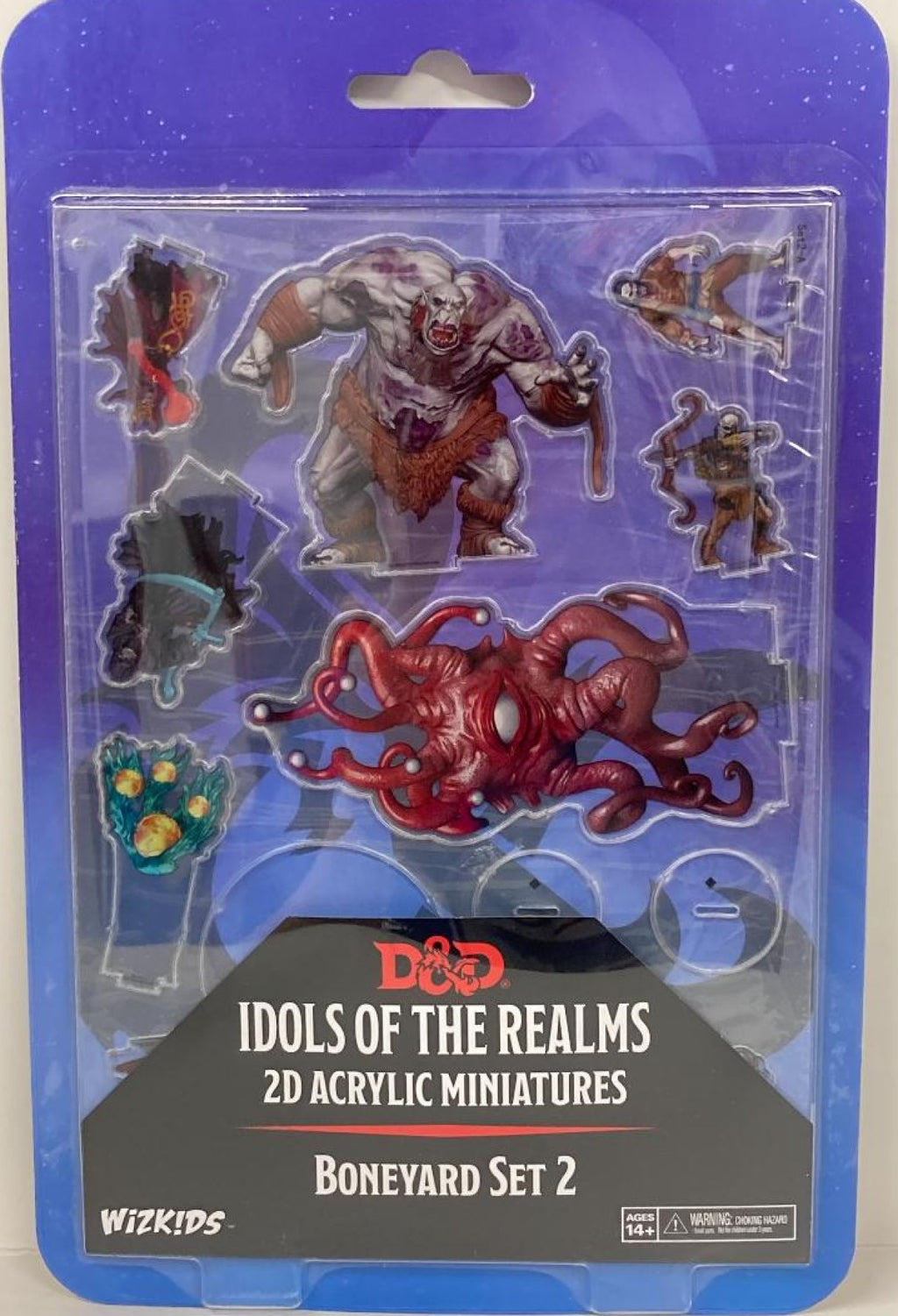 D&D Idols of the Realms 2D Acrylic Miniatures Boneyard Set 2 - The Comic Warehouse 