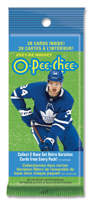 O-Pee-Chee 2021-22 Hockey Cards Fat Pack - The Comic Warehouse