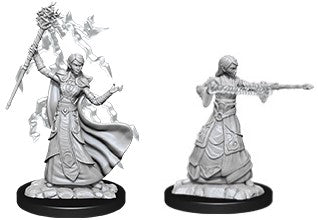 D&D Elf Wizard B Unpainted Miniatures - The Comic Warehouse