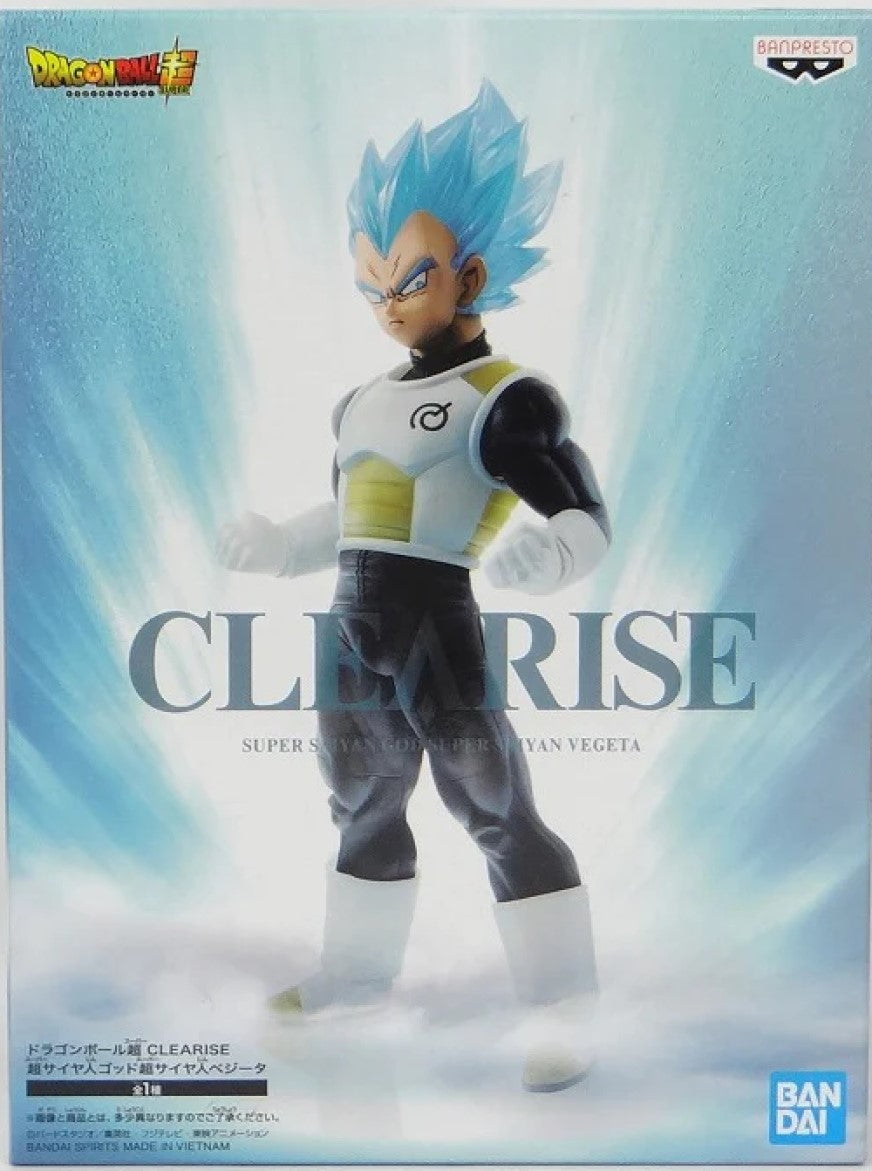 Super Saiyan God Blue Vegeta Clearise