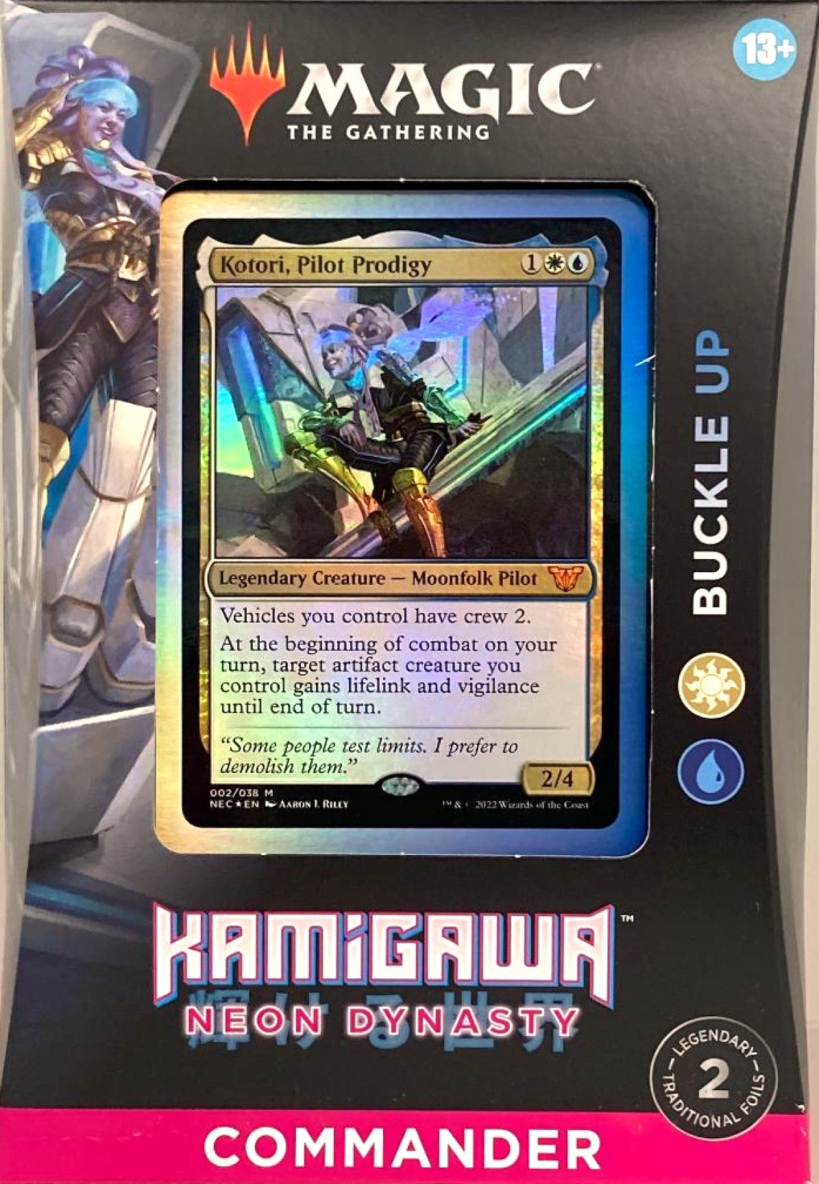 MTG Kamigawa Neon Dynasty Commander Deck Buckle Up - The Comic Warehouse