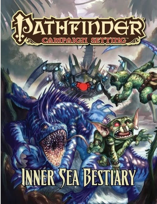 Pathfinder Campaign Setting INNER SEA BESTIARY - The Comic Warehouse