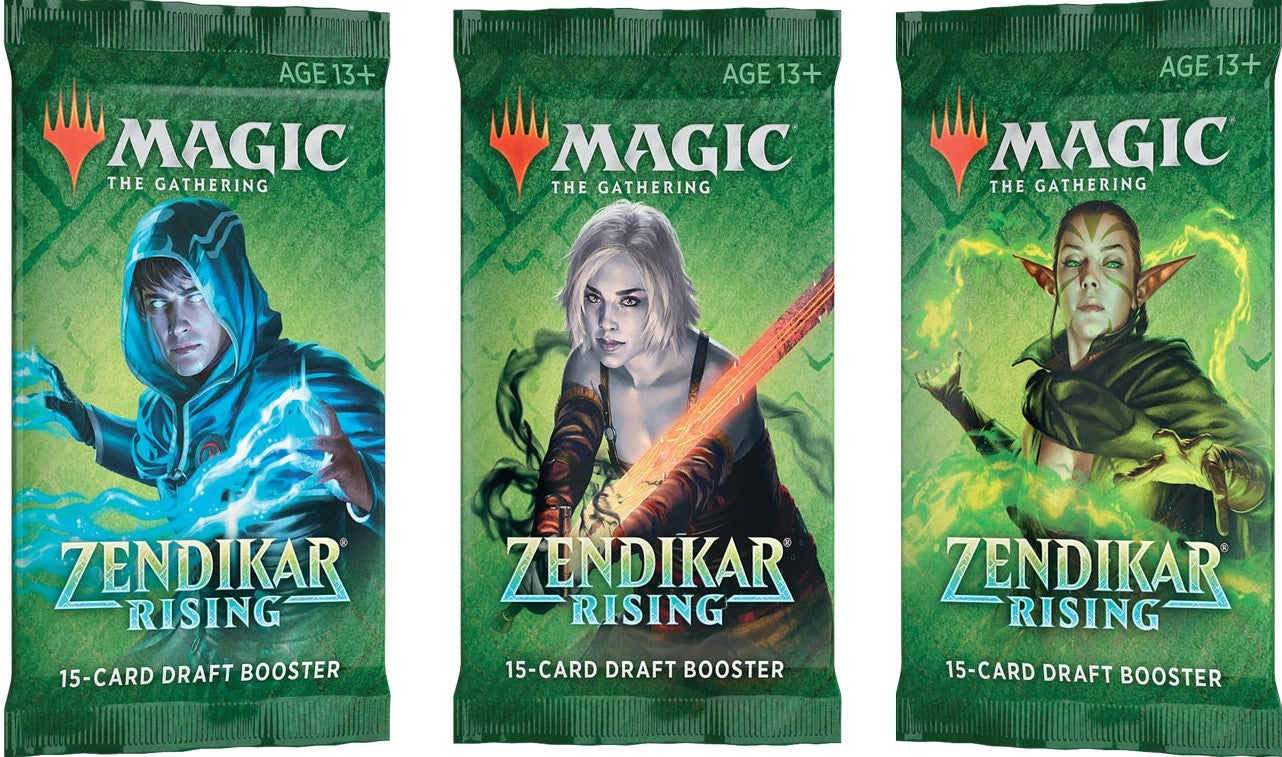 Magic The Gathering Zendikar Rising Draft Booster Pack - The Comic Warehouse