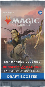 MTG Commander Legends Battle For Baldur's Gate Draft Booster Pack