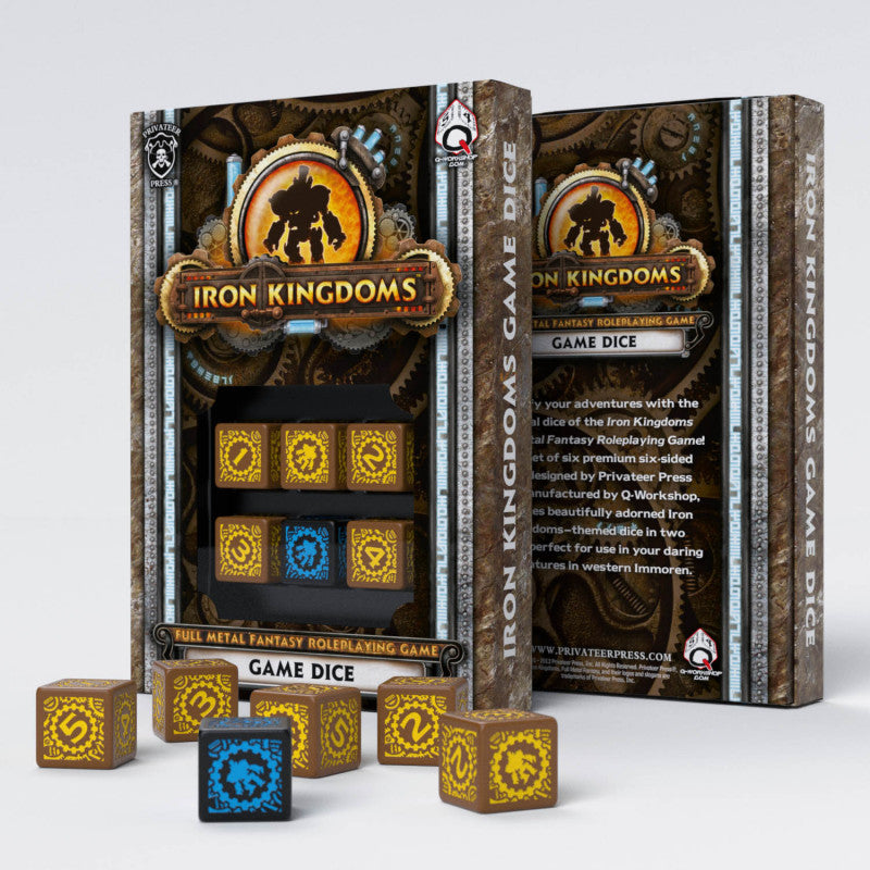 Iron Kingdoms Game Dice