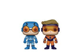 POP Heroes 2 Pack Blue Beetle & Booster Gold PX ( Previews Exclusive )