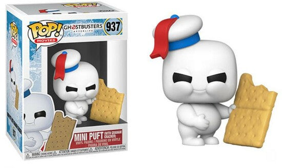 POP 937 Movies Mini Puft With Graham Cracker Ghostbusters Afterlife - The Comic Warehouse