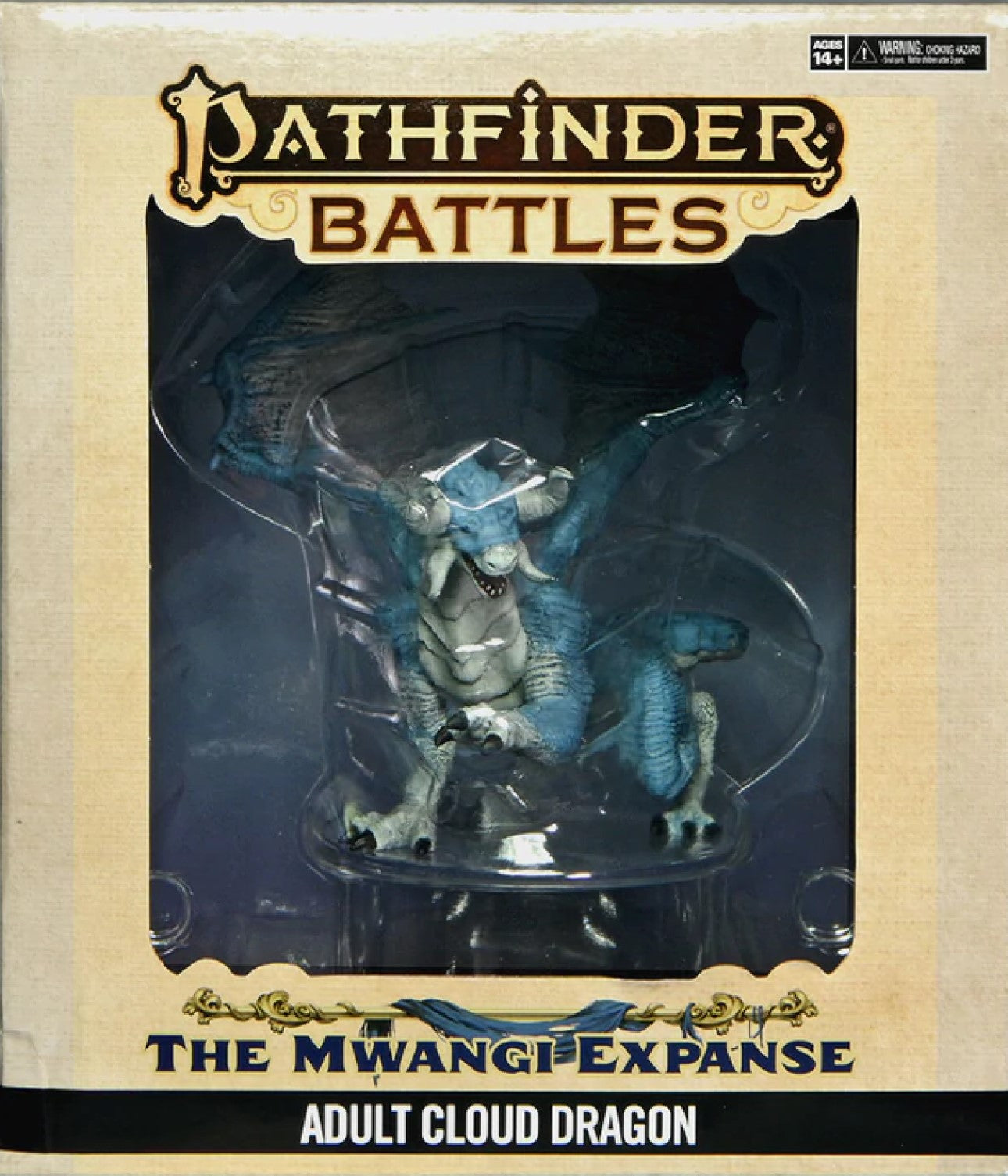 Pathfinder Battles The Mwangi Expanse : Adult Cloud Dragon Prepainted Plastic Figure - The Comic Warehouse