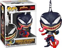 POP 599 Marvel Venomized Captain Marvel