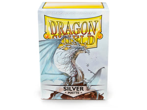 Dragon Shield Matte Silver - The Comic Warehouse