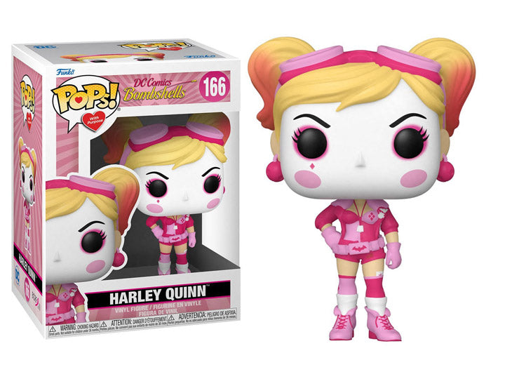 POP 166 With Purpose Harley Quinn - Breast Cancer Awareness