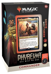 MTG Phyrexia All Will Be One Commander Rebellion Rising