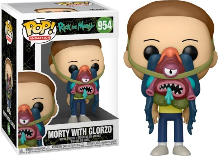 POP 954 Animation Morty With Glorzo - The Comic Warehouse