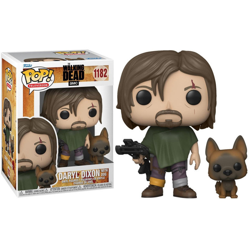 POP 1182 Television Daryl Dixon With Dog - The Comic Warehouse