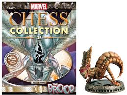 The Brood Eaglemoss Marvel Chess Collection #45 Black Pawn