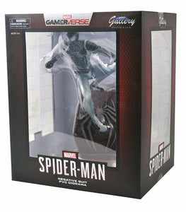 Marvel Spider-Man Negative Suit Pvc Gallery Diorama Figure ( BOX IS OPEN )