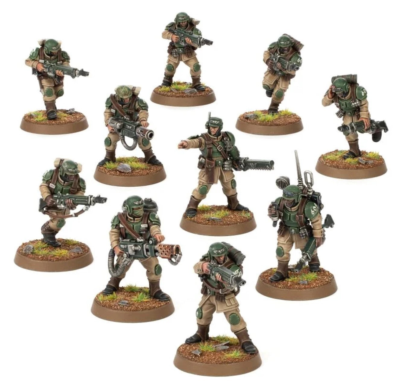 Warhammer 40k Astra Miltiarum Cadian Shock Troops