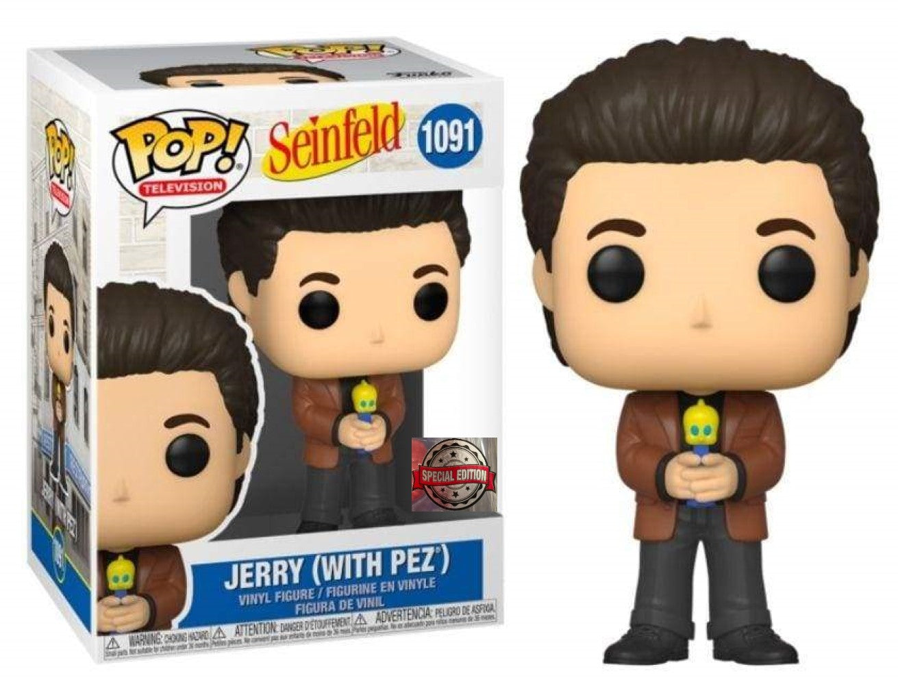 POP 1091 Television Jerry (With Pez) Special Edition - The Comic Warehouse