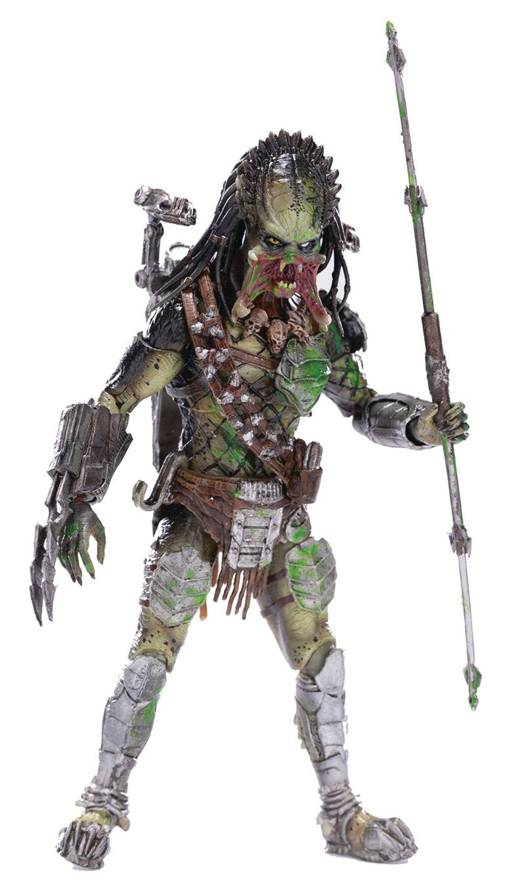 Hiya Toys Exquisite Mini AVP Battle Damage Wolf Predator