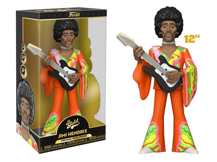 Funko Gold Jimi Hendrix Premium Vinyl Figure 12" - The Comic Warehouse