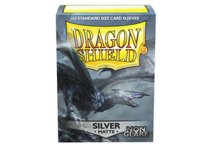 Dragon Shield Matte Silver Non-Glare - The Comic Warehouse