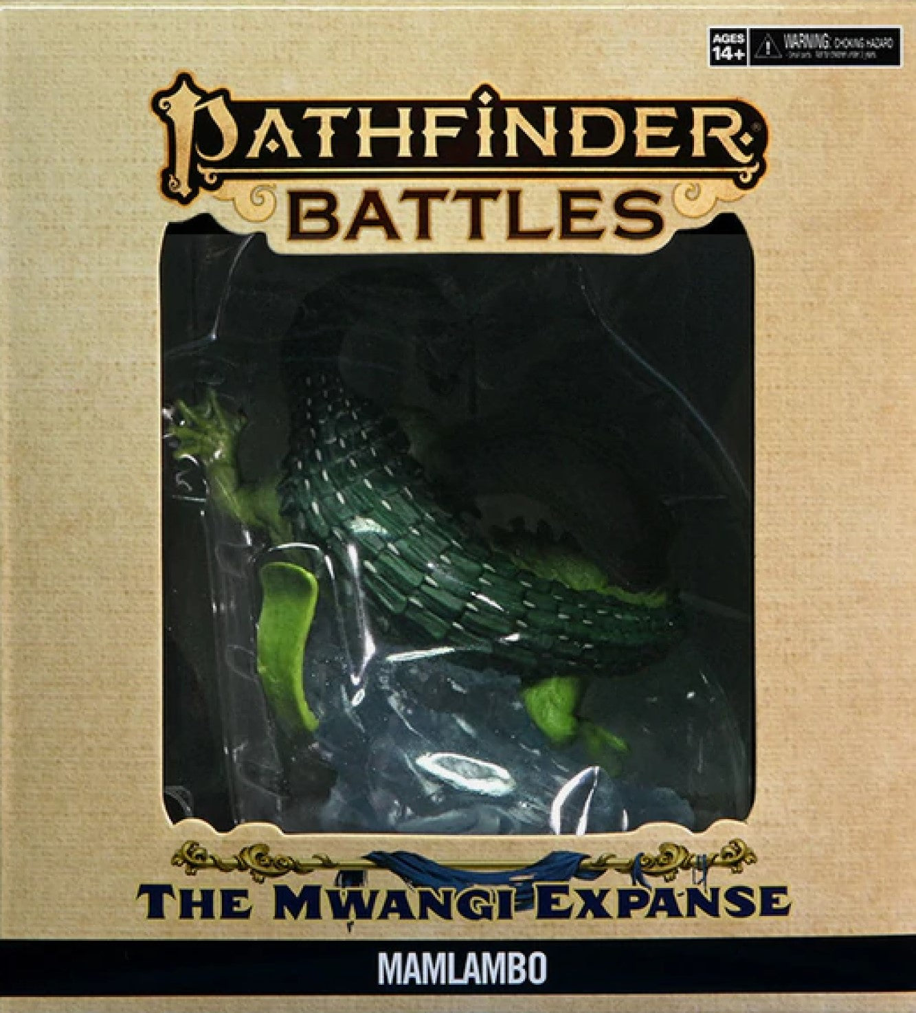 Pathfinder Battles The Mwangi Expanse : Mamlambo Prepainted Plastic Figure - The Comic Warehouse