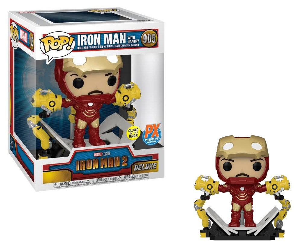 POP 905 Marvel Iron Man With Gantry - The Comic Warehouse