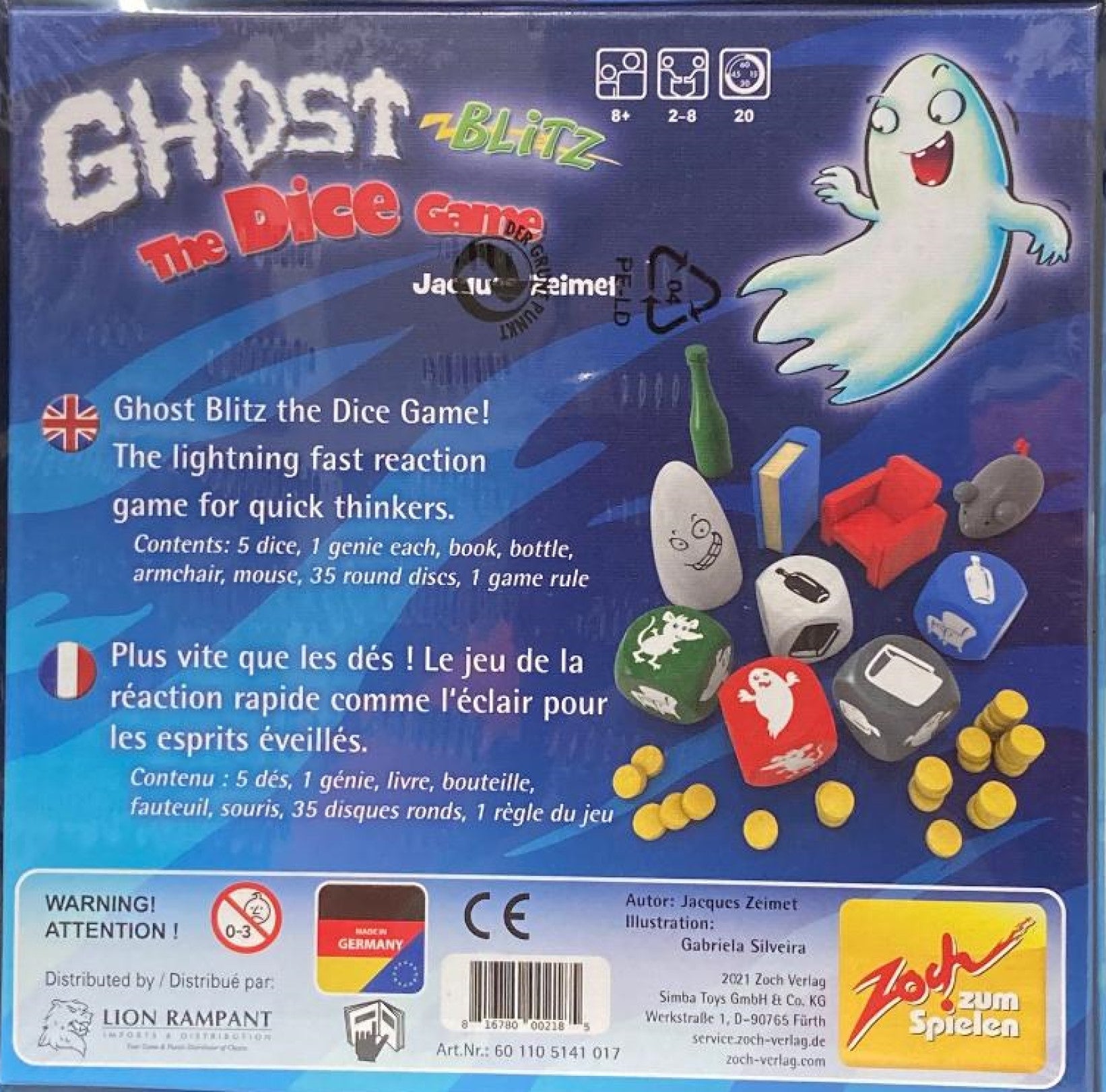 Ghost Blitz The Dice Game