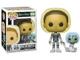 POP 690 Animation Space Suit Morty With Snake