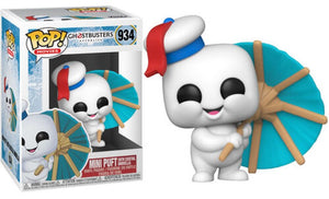 POP 934 Movies Mini Puft With Cocktail Umbrella Ghostbusters Afterlife - The Comic Warehouse