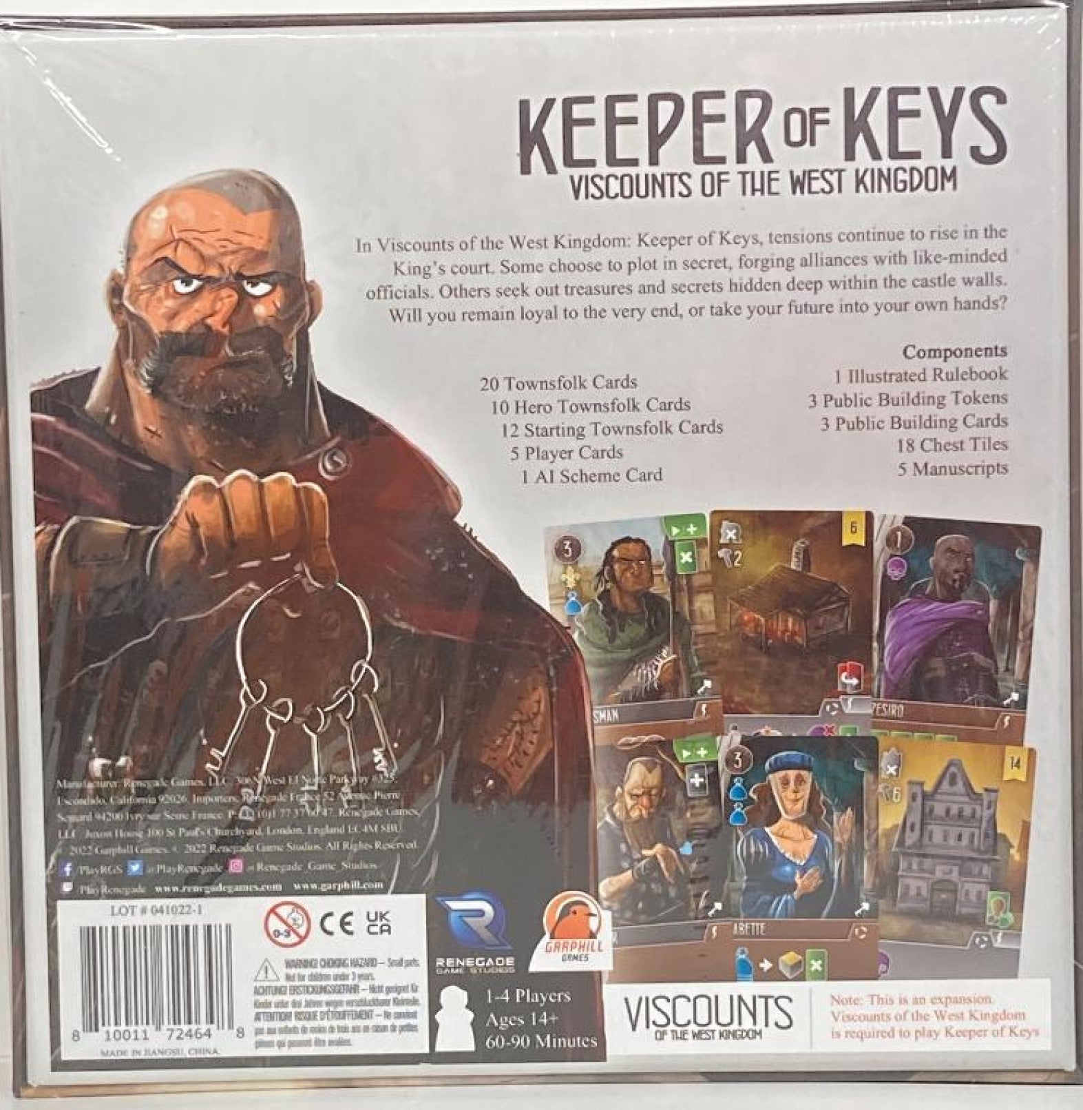 Viscounts of the West Kingdom Keeper Of Keys Expansion